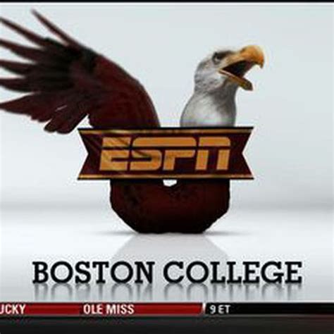 Boston College's ESPNU logo is absolutely terrifying. (30fps ...