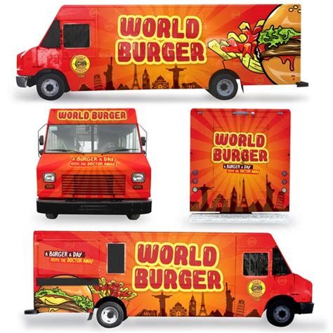 Design Considerations for Food Truck Wrap