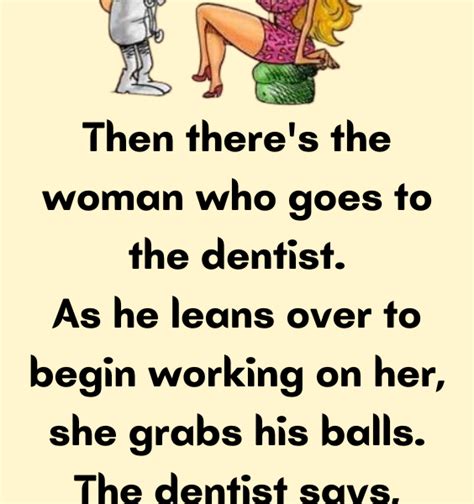 The woman who goes to the dentist - Poster Diary