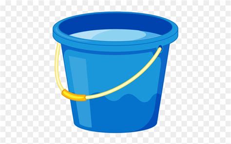 3 - Cartoon Bucket Of Water - Free Transparent PNG Clipart Images Download