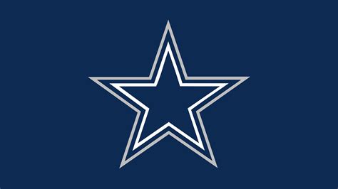 Dallas Cowboys Logo In Blue Background HD Sports Wallpapers | HD ...