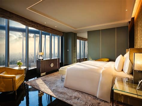 The world’s highest luxury hotel has opened at the J Hotel Shanghai Tower