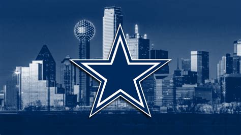 Dallas Cowboys Logo In Building Background HD Sports Wallpapers | HD ...