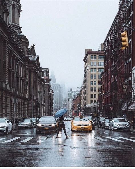 Rainy day in NYC | Places in new york, Dream city, Rainy city