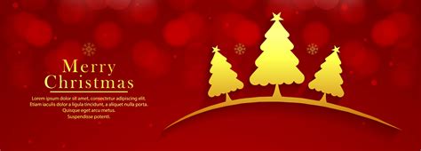 Beautiful decorative christmas tree colorful banner background 687184 ...