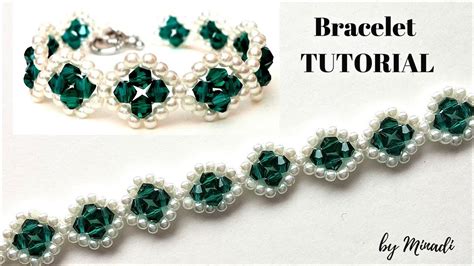 Jewelry making tutorial. Beading pattern. Beaded bracelet, Learn how to ...