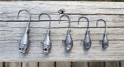 Unpainted Ultra Minnow Jig Heads