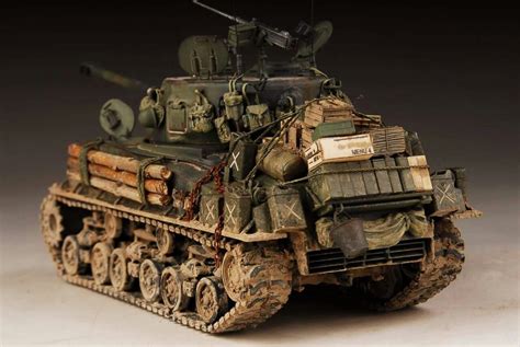 Scale models i like to see — M4A3E8 Sherman “Easy Eight” Fury (1/35 ...