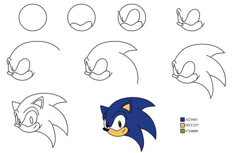 How To Draw Sonic The Hedgehog | How Answers | How to draw sonic ...