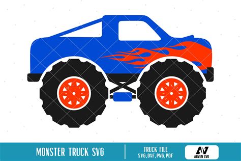 Monster Truck Svg Truck Svg Monster Truck Clip Art Monster | Etsy ...