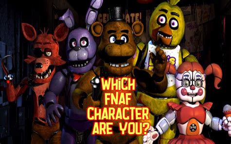 Which FNAF Character Are You Most Like? 100% Match - Quizondo