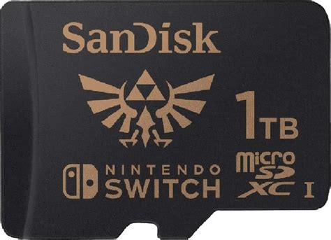 SanDisk 1TB microSDXC UHS-I Memory Card for Nintendo Switch SDSQXAO ...