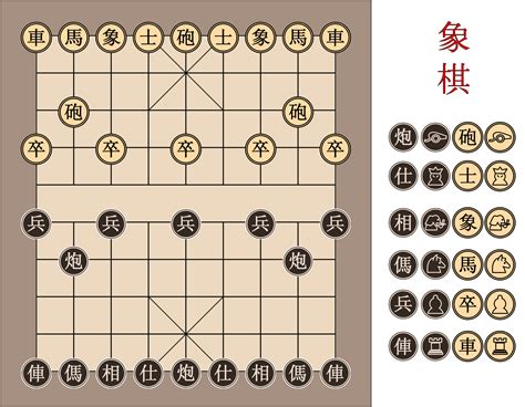 Xiangqi Chinese Chessboard by filtre | Chess rules, Chess board, Chess