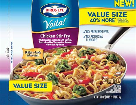 Birds Eye Voila! XL Chicken Stir Fry - Walmart.com - Walmart.com