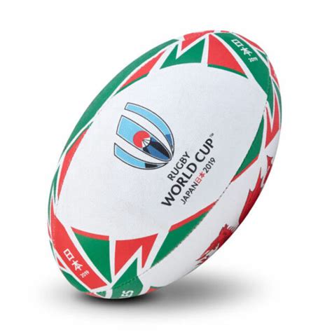 Rugby World Cup 2019 Wales Flag Ball Size 5 Gilbert for sale online | eBay