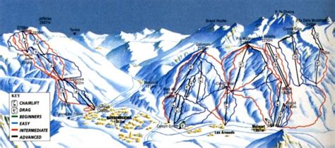 Bardonecchia Piste Map / Trail Map