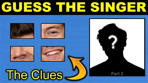 Guess The Singer From The Different Clues Challenge {Part 2} - YouTube