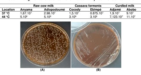 Table 2 from Characterization of Lactobacillus Isolated from the ...