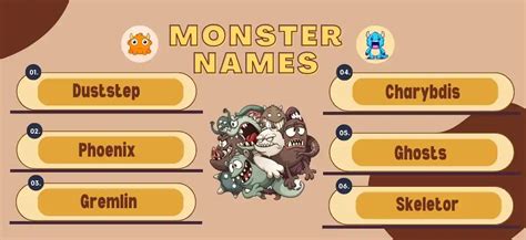 449+ Scary, Creepy & Best Monster Names - Good Name