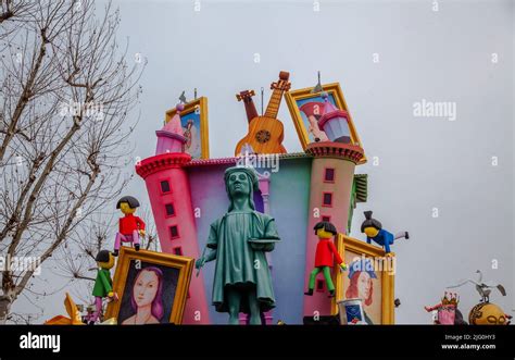 The carnival of Fano is the oldest in Italy Stock Photo - Alamy