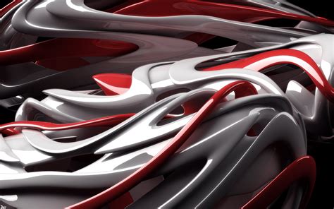 Red White Abstract Wallpaper Abstract 3D Wallpapers in jpg format for ...