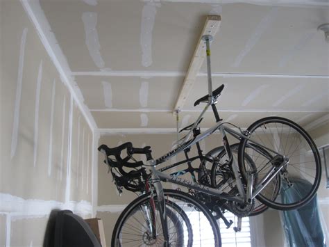 So little time, so much to explore: Garage Ceiling Bike Rack