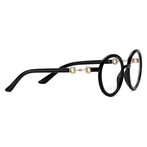 Gucci - Round Frame Optical Glasses - Black - Gucci Eyewear - Avvenice