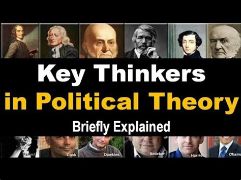 Key Thinkers in Political Theory for NTA UGC NET Political Science ...