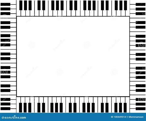 Piano Page Border