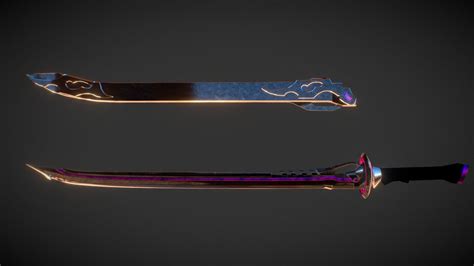 Void Sword - Melee Weapon (Katana Style) - 3D model by Omer Bhatti ...