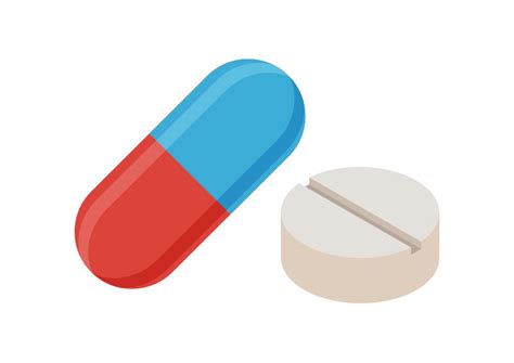 Pills Vector Illustration - SuperAwesomeVectors