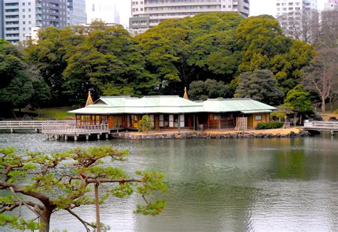 Hamarikyu Gardens - Tourist In Japan