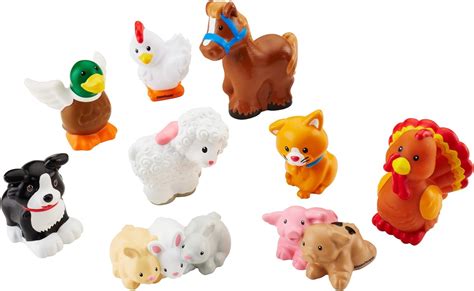 Fisher-Price Little People Farm Animals by Fisher-Price : Amazon.fr ...