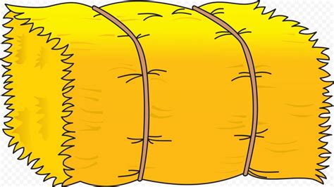 HD Cartoon Haystack Hay Straw Bale PNG | Clip art, Straw bales, Hay bales