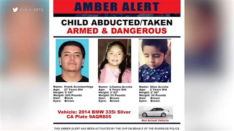 Amber Alert issued for 2 children allegedly taken by father in ...