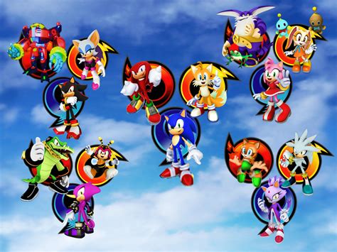 Sonic Heroes 15 Teams Wallpaper by 9029561 on DeviantArt