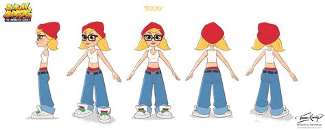 tommykinnerup - Character Designs for Subway Surfers The Animated Series