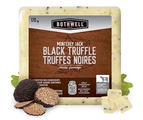 Black Truffle Monterey Jack - Bothwell Cheese