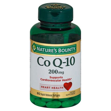 Nature's Bounty Co Q-10 200 mg Tablets - Shop Antioxidants at H-E-B