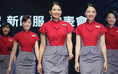 China Airlines - Taiwan Airline Cabin Crew, Airline Uniforms, China ...