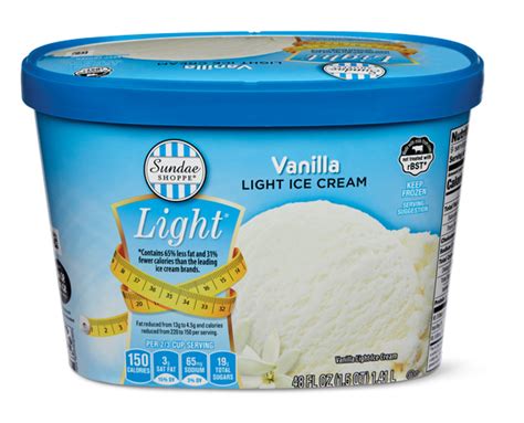 Low-Fat Ice Cream: Assorted Varieties - Sundae Shoppe | ALDI US