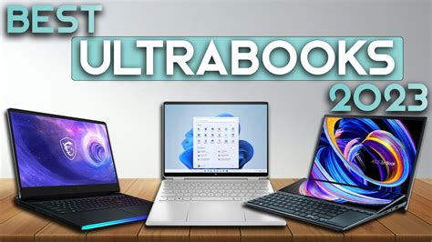 Best Ultrabooks (2023) - Consider Only 6 Today - YouTube