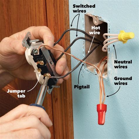 Light Switch Wiring Diagram Outlet