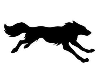 running wolf silhouette - Google Search | Jake's Tattoo ... | Wolf ...