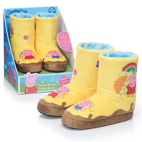 Buy WOW! STUFF Peppa Pig Toys Muddy Puddle Boots with Sounds ...