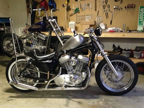 Custom sportster chopper frames - hacab