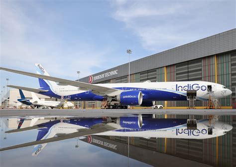 IndiGo's First Repainted Boeing 777 Arrives In Delhi