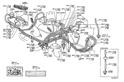 Toyota engine vacuum parts