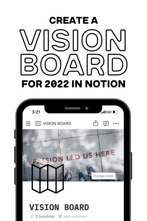 Vision Board // Notion Template // Improve Your Life - Etsy in 2022 ...