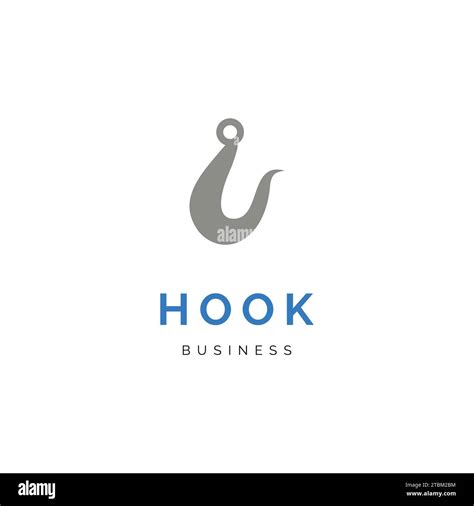 Hook icon logo design inspiration Stock Vector Image & Art - Alamy